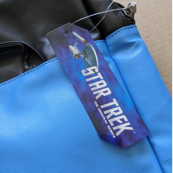 The Coop Star Trek Original Series Bag-Blue Black-Size 16''-NWT-M38 - Picture 3 of 6